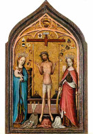 Peinture Religieuse - Maitre De La Sainte Veronique - L'Homme De Pitié Entre La Vierge Et Sainte Catherine - CPM - Voir  - Pinturas, Vidrieras Y Estatuas