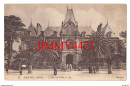 CPA - SIDI-BEL-ABBES En 1922 - L' Hôtel De Ville ( Place Bien Animée ) N° 15 - L L - Selecta - Sidi-bel-Abbès