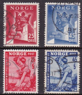 NO063 – NORVEGE - NORWAY – 1950 – SG # 408-12 USED 13,25 € - Gebraucht