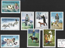 ROUMANIE 3374 à 81 * Côte 9 € - Unused Stamps