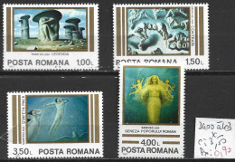 ROUMANIE 3400 à 403 * Côte 3.50 € - Unused Stamps