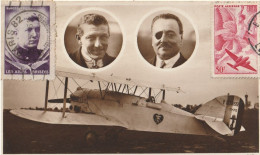 NUNGESSER Et COLI - Héros Du Raid Paris - New-York - Aviatori