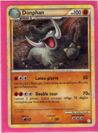 Carte Pokemon Francaise 2010 Heart Gold Soulsilver 40/123 Donphan 100pv Occasion - HeartGold SoulSilver