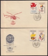 CZECHOSLOVAKIA 1962, FDCs For WORLD PHILATELIC EXHIBITION In PRAGUE With GOOD QUALITY - Lettres & Documents