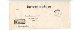 Thailand / Official Registered Mail - Tailandia