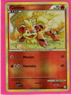 Carte Pokemon Francaise 2010 Heart Gold Soulsilver 65/123 Caninos 70pv Bon Etat Brillante - HeartGold SoulSilver