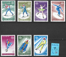 ROUMANIE 3483 à 90 * Côte 8.50 € - Unused Stamps