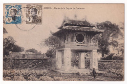 Indochine Post Card To Belgique - Briefe U. Dokumente