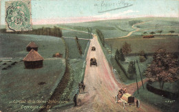 ARTS - Peintures Et Tableaux - Circuit De La Seine Intérieure - Descente Sur Eu - L.V. - Carte Postale Ancienne - Schilderijen