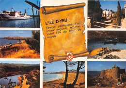 ILE D YEU Pointe Du Chatelet Port De La Meule La Plage De Ker Chalon 21(scan Recto-verso) MA1951 - Ile D'Yeu