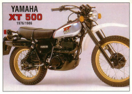 YAMAHA 500 XT  1U6  Motocicleta Motorbike Motorrad Motorfiets Motociklas Motorcycle MOTO  43   (scan Recto-verso)MA1967 - Motos