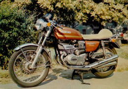 MOTO SUZUKI  380 GT  Rouge Motorbike  Motorrad Motocicletta  26  (scan Recto-verso)MA1988Ter - Motorräder