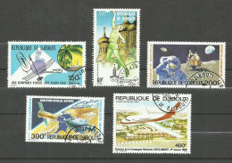 Djibouti POSTE AERIENNE N°134, 135, 138 à 140 Cote 5.80€ - Djibouti (1977-...)