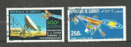 Djibouti POSTE AERIENNE N°143, 146 Cote 4.35€ - Gibuti (1977-...)