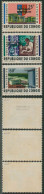 République Du Congo (émission Locale) - Stanleyville : N°20/22** Neuf Sans Charnières (MNH). + Surcharge Renversée !! - Unused Stamps