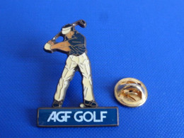 Pin's Golf AGF - Assurance Joueur Golfeur - Corner Coinderoux (PD10) - Golf