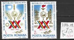 ROUMANIE 3597-98 * Côte 1.50 € - Unused Stamps