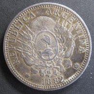 Argentine 50 Centavos 1882 , En Argent , KM# 28, Superbe - Argentina