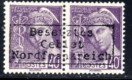 2771.FRANCE,GERMANY,GOUDEKERQUE,1940 Y.T.5 MNH,WW II,HERMES - Guerre (timbres De)