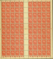 Tunisie 1939-Colonie Française-Timbres Neufs.Yv. Nr.126.Feuille 100 Avec Interpanneaux+Coin Daté: 2/5/39 (EB) AR-02227 - Nuevos