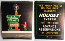 Pochette Allumettes Holiday Inn Holidex System - Boites D'allumettes