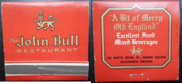 Pochette Allumettes The John Bull Restaurant - Matchboxes