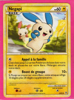 Carte Pokemon Francaise 2010 Heart Gold Dechainement 34/95 Negapi 60pv Bon Etat - HeartGold & SoulSilver