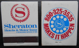 Pochette Allumettes Sheraton Hotels And Motor Inns Makes It Happen - Matchboxes