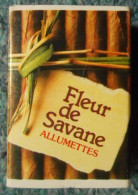 20 Boite Allumettes Fleur De Savane - Boites D'allumettes