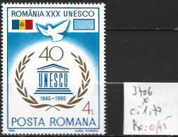 ROUMANIE 3706 * Côte 1.70 € - Unused Stamps