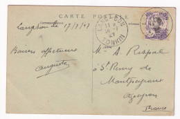 1927 Postcard From LANGSON To FRANCE - Briefe U. Dokumente