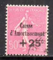 N° 254 (Caisse Amortissement) Oblitéré SUPERBE: COTE= 30 € - 1927-31 Cassa Di Ammortamento