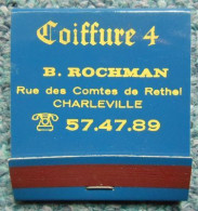 27 Pochettes Allumettes Coiffure 4  Bernard Rochman Charleville Ardennes Neuf - Matchboxes