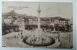 CPA MARSEILLE "La Place Castellane Et La Fontaine Cantini" - Castellane, Prado, Menpenti, Rouet