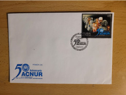 FDC Cuba 2001 ACNUR - Refugiados