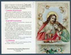 °°° Santino N. 8651 - Gesù E L'anima Riparatrice °°° - Godsdienst & Esoterisme