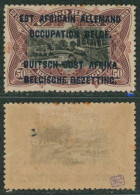 Ruanda-Urundi - N°33* (surcharge Type B) + Curiosité : Grand T Dans OCCUPATION - Unused Stamps