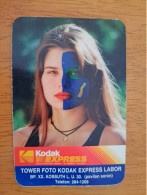 Pocket Calendar Hungary 1998 - Kodak, Woman - Formato Piccolo : 1991-00