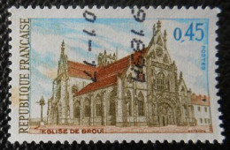 1582 France 1969 Oblitéré  Eglise De Brou  Bourg En Bresse 01 Ain - Used Stamps