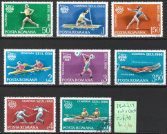 ROUMANIE 3812 à 19 * ( 3819 Oblitéré ) Côte 6.70 € - Unused Stamps