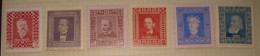 6 Alte Posterstamps Persons - Erinnophilie