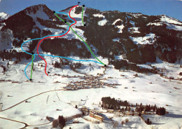 Bolsterlang - Skizentrum Hörnergruppe Mitte Hörnerbahn Mit Nebenanlagen, FIS-A-Strecke Und Hauptabfahrten - Fischen