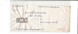 Thailand / Surin / Official Registered Mail - Thaïlande