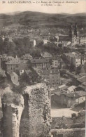 . 42 . SAINT-CHAMOND . Les Ruines Du Château De Montdragon Et L'Église . - Saint Chamond