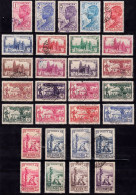 CF-CI-07 – FRENCH COLONIES – IVORY COAST – 1936-42 – DEFINITIVE SET USED - CV 89 € - Gebruikt