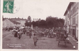 PONT DE VAUX                                PLACE LEGRAND    LA FOIRE - Pont-de-Vaux