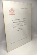 Catalogue Des Ostraca Hiératiques Littéraires De Deir El Médineh N°1267-1409 TOME III (fasc. 1) - Archeology