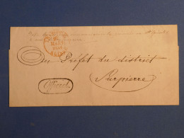 DL3 SUISSE  BELLE LETTRE  CONSEIL D ETAT 1830 FRIBOURG A SURPIERRE  ++AFF. INTERESSANT++ - ...-1845 Precursores