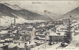 Davos Platz Im Winter 1908 Künzli-Tobler Selten - Davos