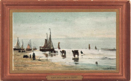 PAYS-BAS - Aan Holland's Rust - Vue Sur La Mer - Des Bateaux - Dans Un Cadre De Tableau - Carte Postale Ancienne - Hoek Van Holland